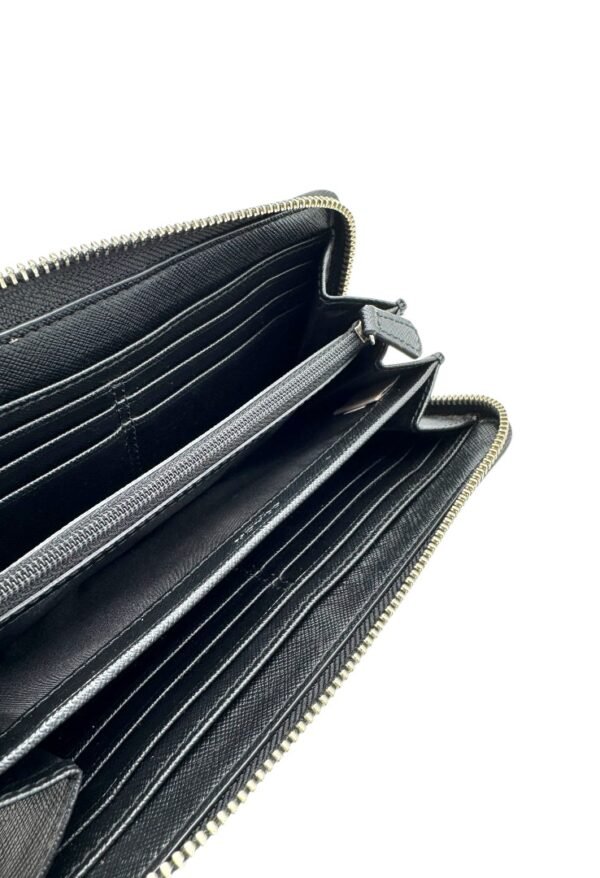 COACH  ZIPPER AROUND MONOGRAM BLACK - Image 4